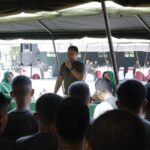 Mayjen TNI Farid Makruf Olahraga Bareng Prajurit, Persit dan PNS se-Malang Raya
