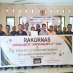 Meningkatkan Profesionalisme Jurnalis, Media Krisnanewstv Mengelar Pendidikan Dan Pelatihan Dengan Tema Pra Uji Kompetensi Wartawan