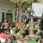 Kasdam V/Brawijaya Dampingi Asops Panglima TNI Tinjau Kesiapan Pasukan Yonzipur 5/ABW
