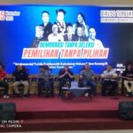 Dialog Terbuka Dengan Tema Demokrasi Tanpa Seleksi Pemilih Tanpa Pilihan, Polemik Kotak Kosong di Pilkada Surabaya