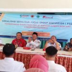 BPBD Sidoarjo Sosialisasi Sekaligus FGD Pengurangan Resiko Rawan Bencana Di Desa Bakung Temenggungan